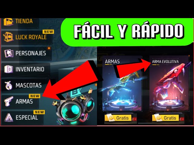 descubre las ventajas de las armas evolutivas en free fire asegura tu exito en los eventos